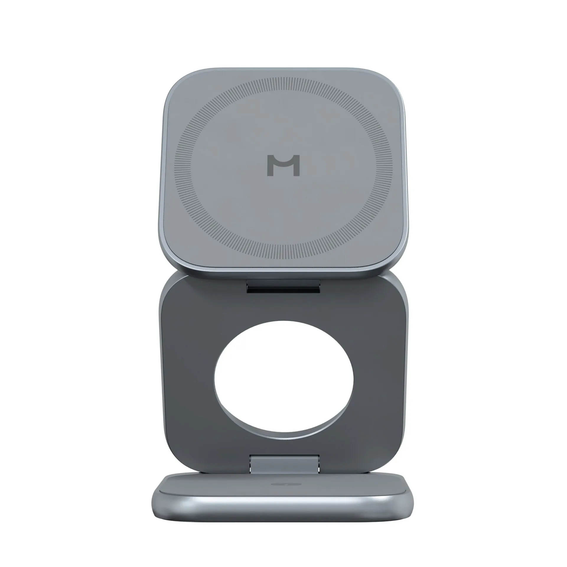 Складное беспроводное зарядное устройство 3 в 1 Magssory Fold Ultra для Apple Midnightphoto1