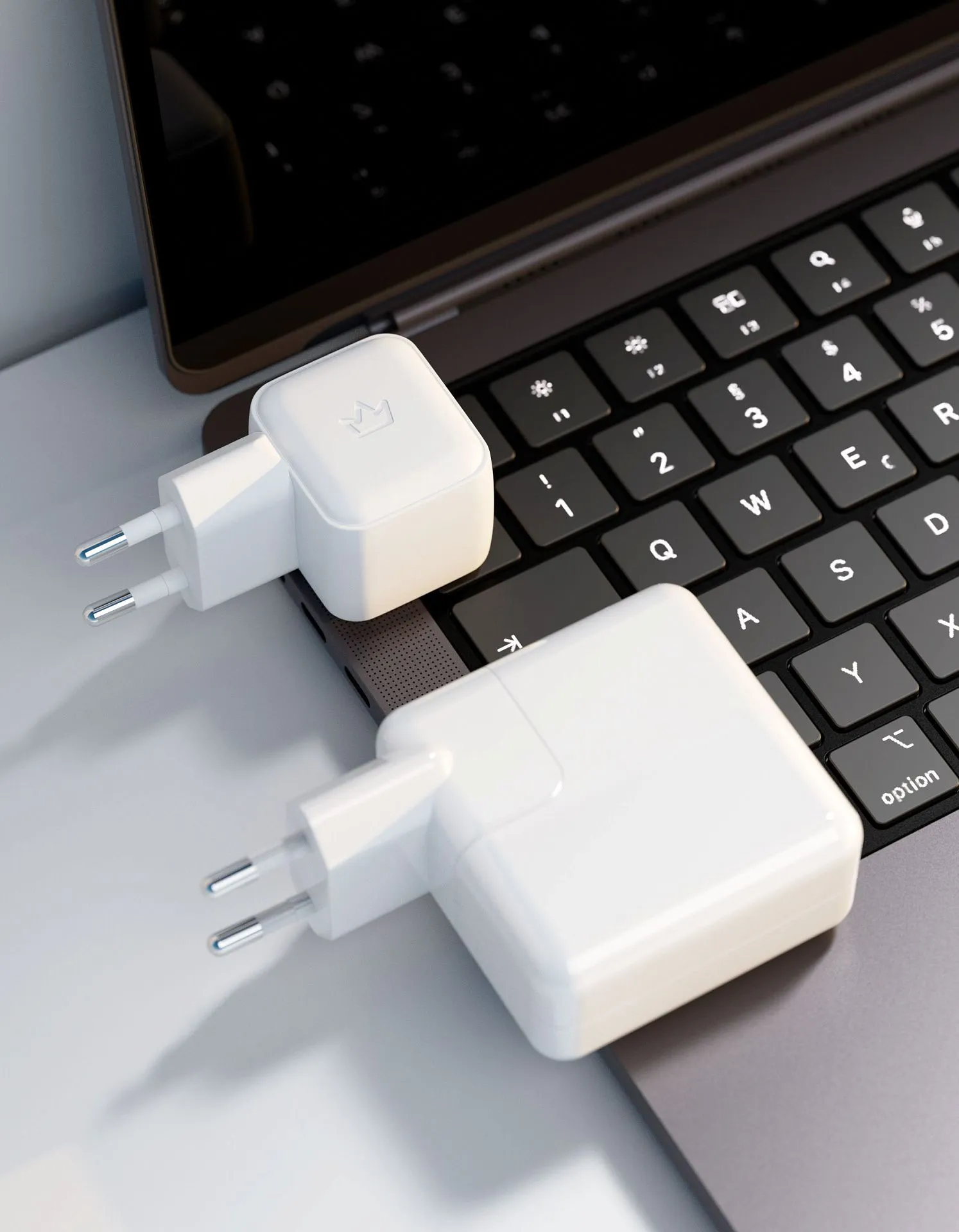 Сетевое зарядное устройство VLP G-Charge 30Вт USB-C+USB-A, QC, белыйphoto9