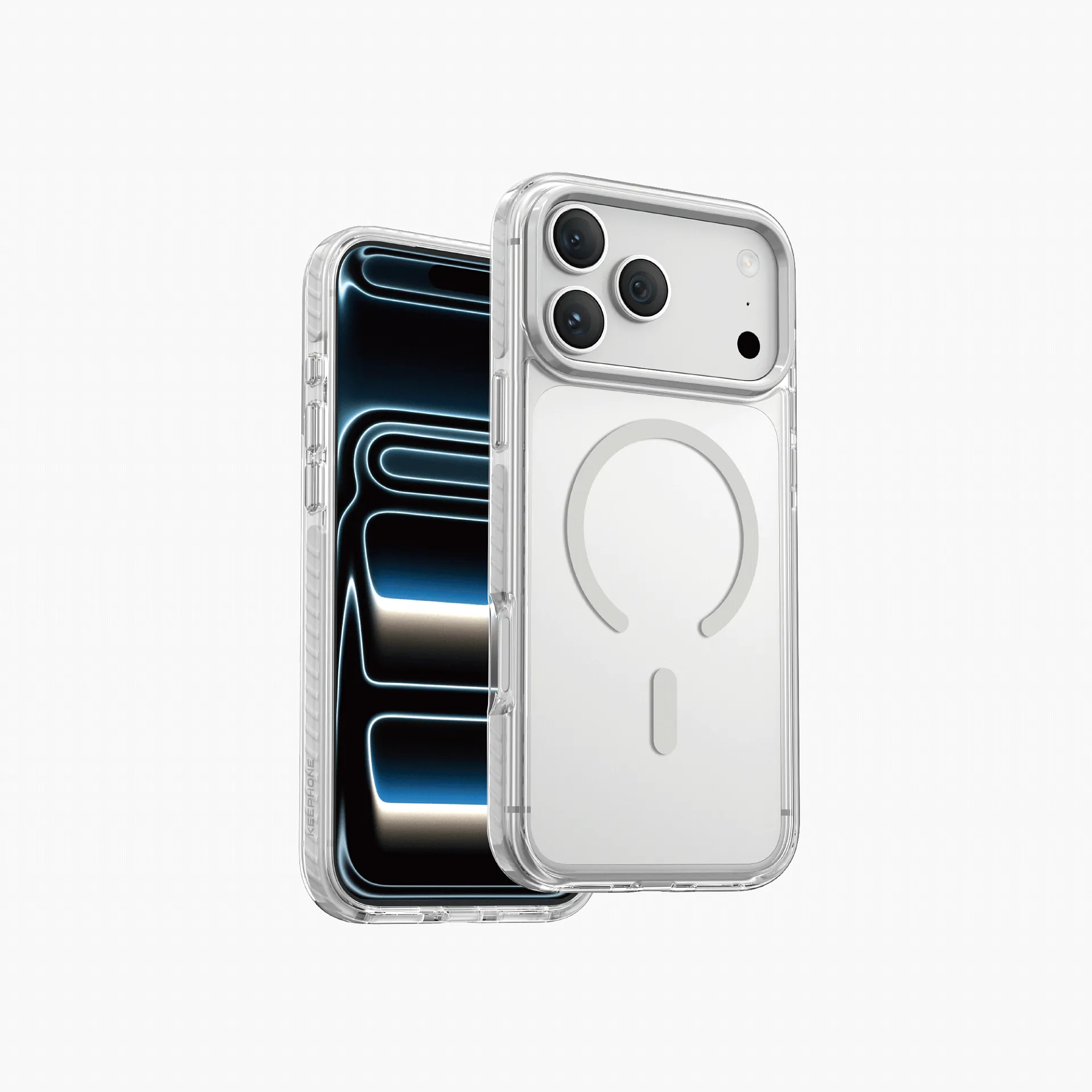 Чехол защитный KEEPHONE SHOCKSTAR для iPhone 17 Pro / iPhone 18 Pro, темно-синийphoto1