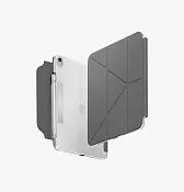 Чехол UNIQ Camden Click для iPad (A16/10th Gen), серый (Dark Gray)