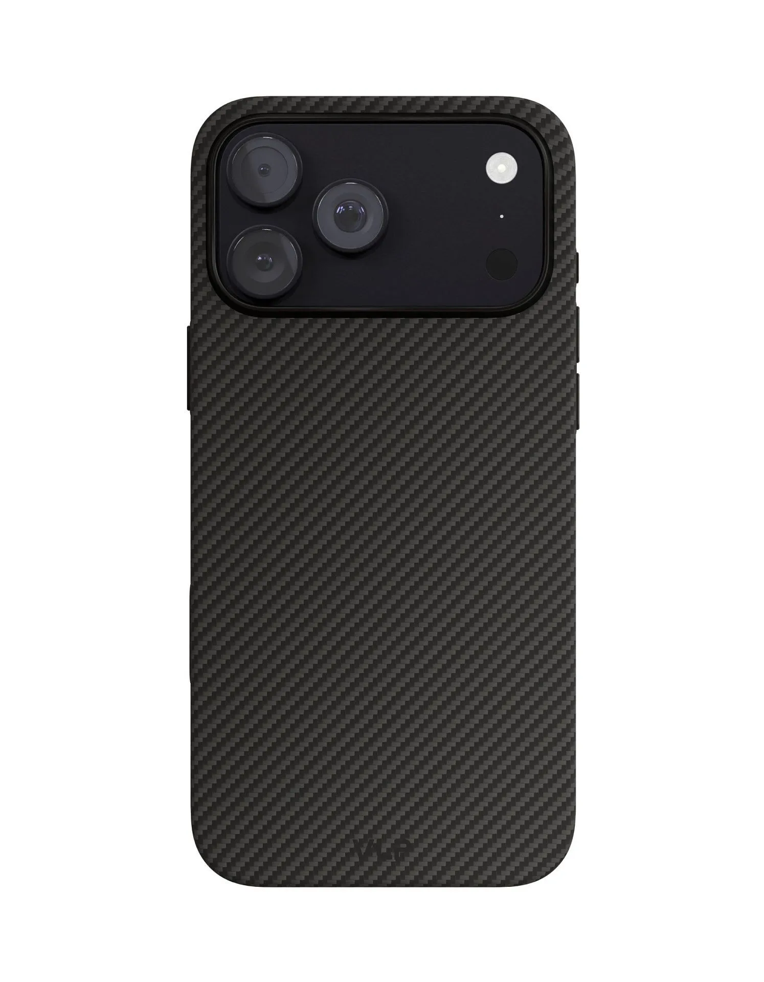Чехол защитный VLP Kevlar Hybrid Case с MagSafe для iPhone 18 Pro Max, черныйphoto0