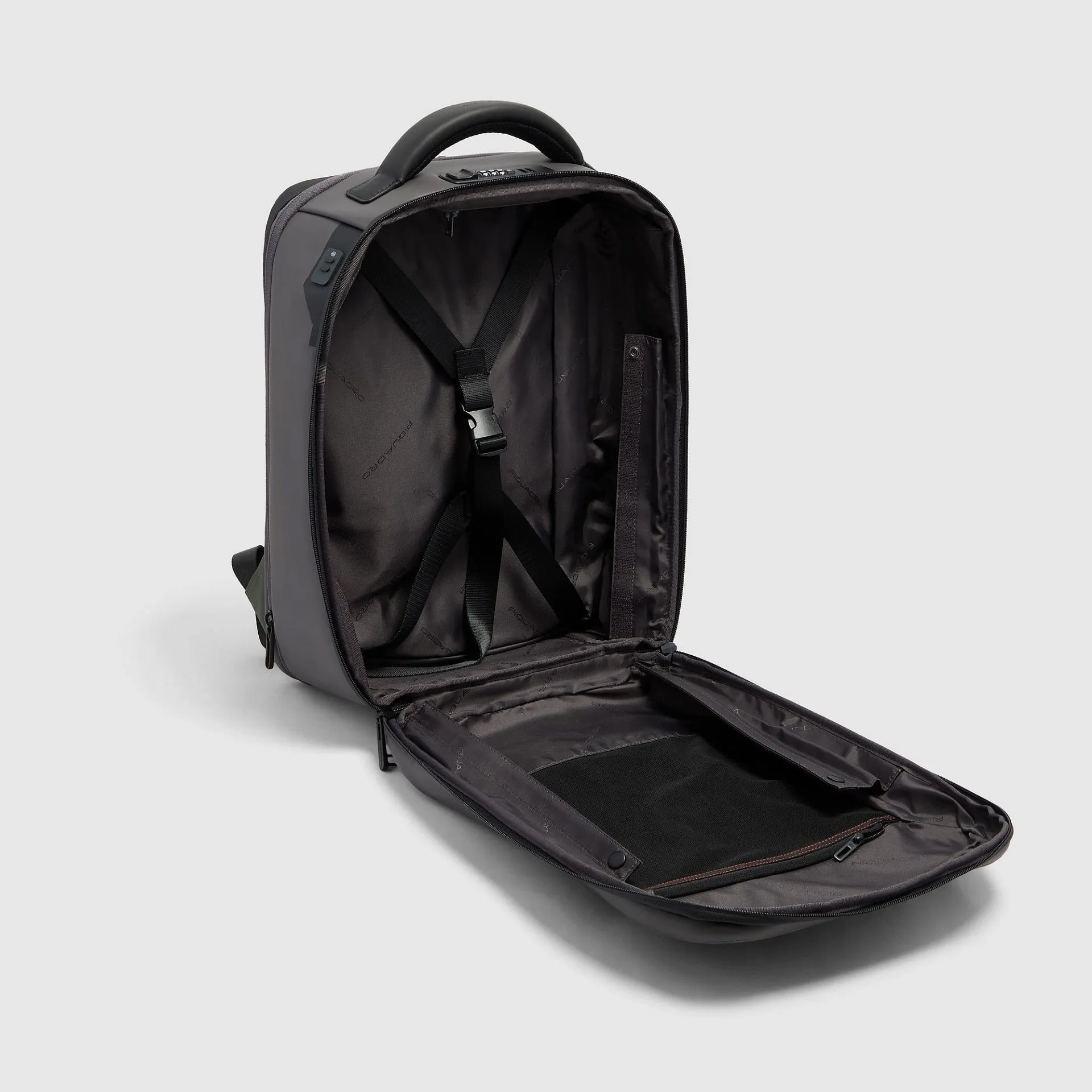 Дорожный рюкзак для ноутбука 14" с системой расширения Piquadro CA7151W146/VE, зелёныйphoto5
