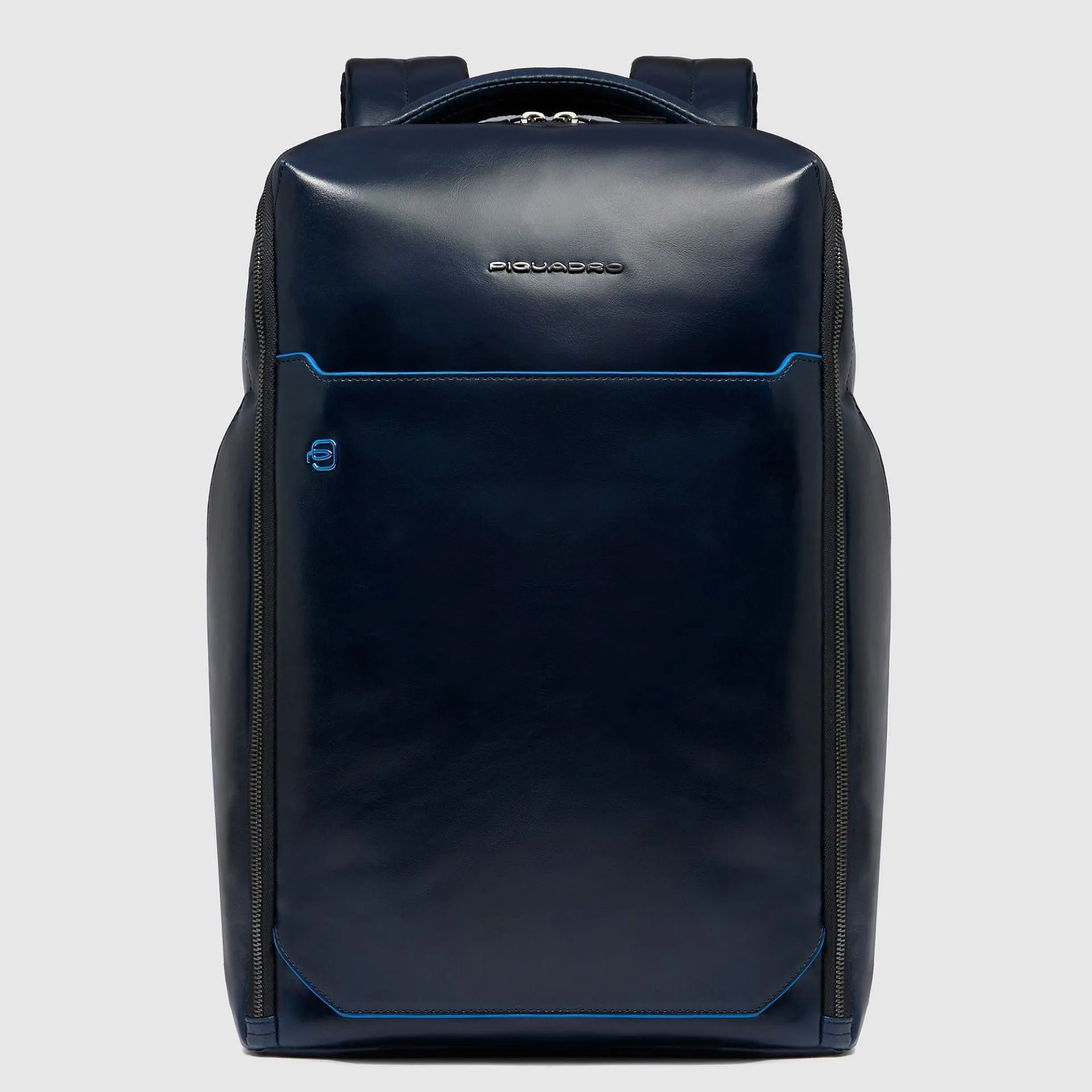 Кожаный рюкзак для ноутбука 15,6" Blue Square Piquadro CA6593B2/BLU2, синийphoto0