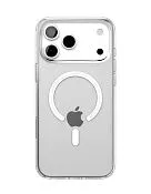 Чехол защитный VLP Diamond Case с MagSafe для iPhone 17 Pro Max, прозрачный