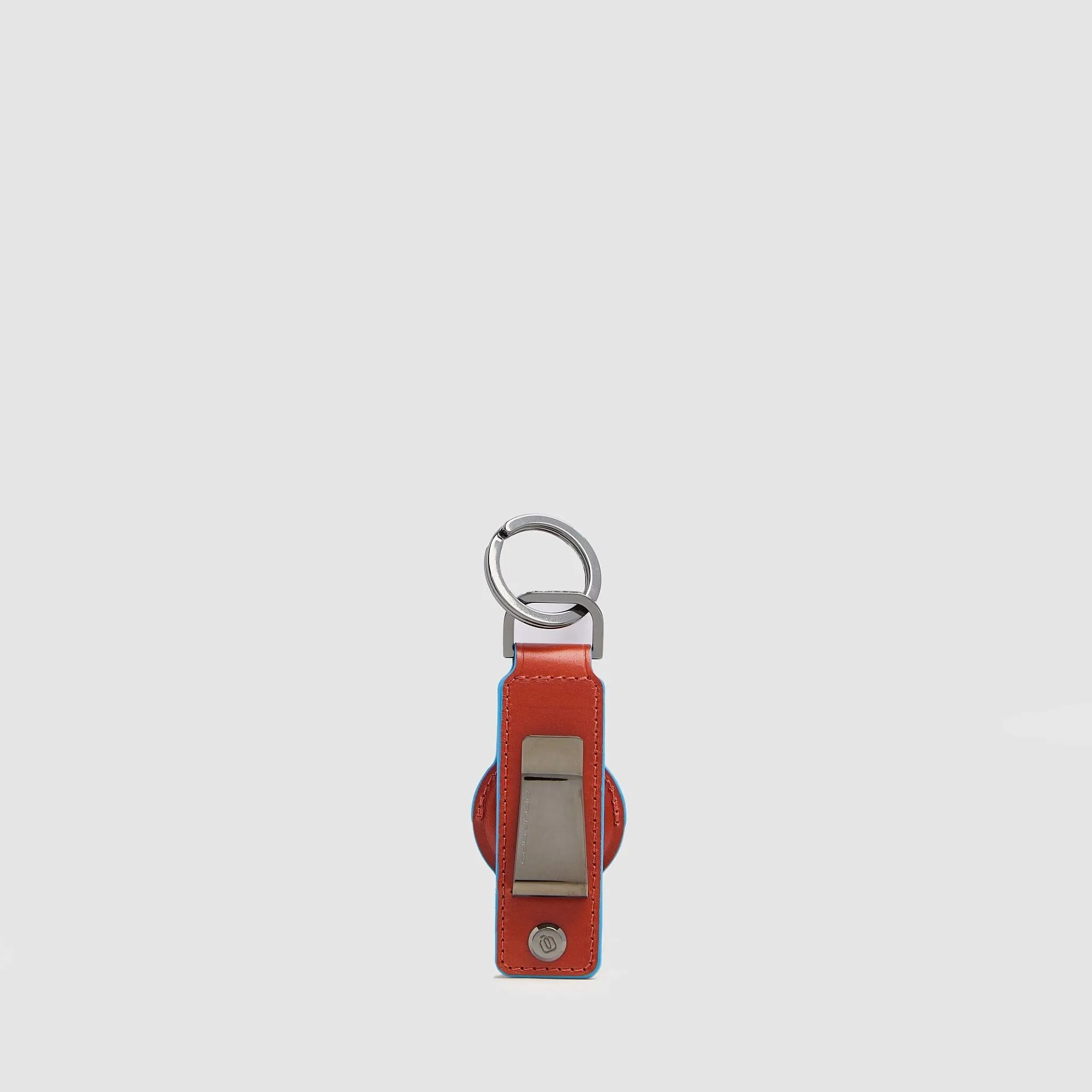 Кожаный брелок для ключей с отделением для AirTag Piquadro PC7090B2/CU4, коричневыйphoto1