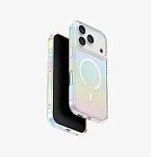Чехол UNIQ Iridescia для iPhone 17 Pro, голографический (Holo Quartz)
