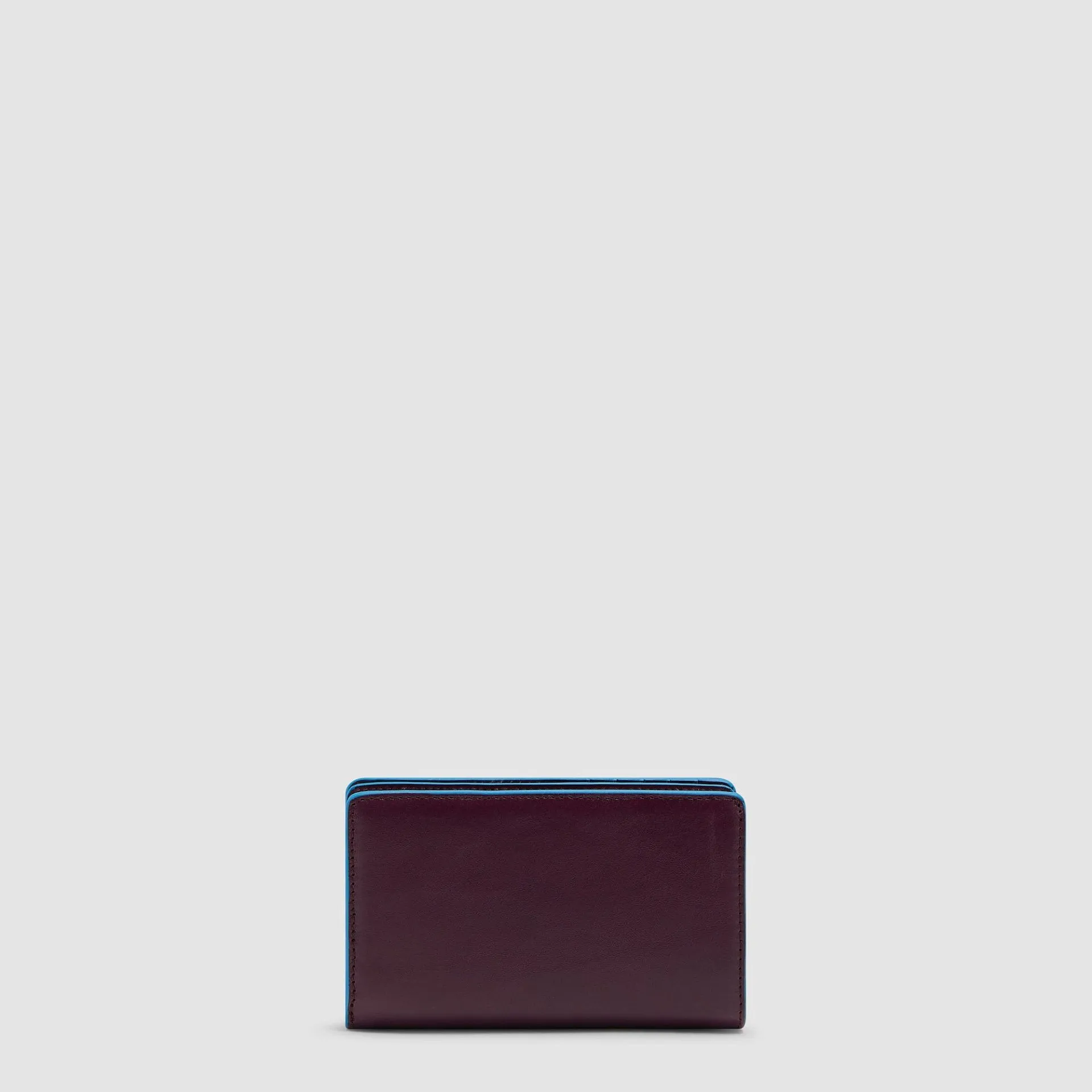 Женский кожаный кошелёк с RFID-защитой, 10 карт Piquadro PD6661B2R/BO, бордовыйphoto2