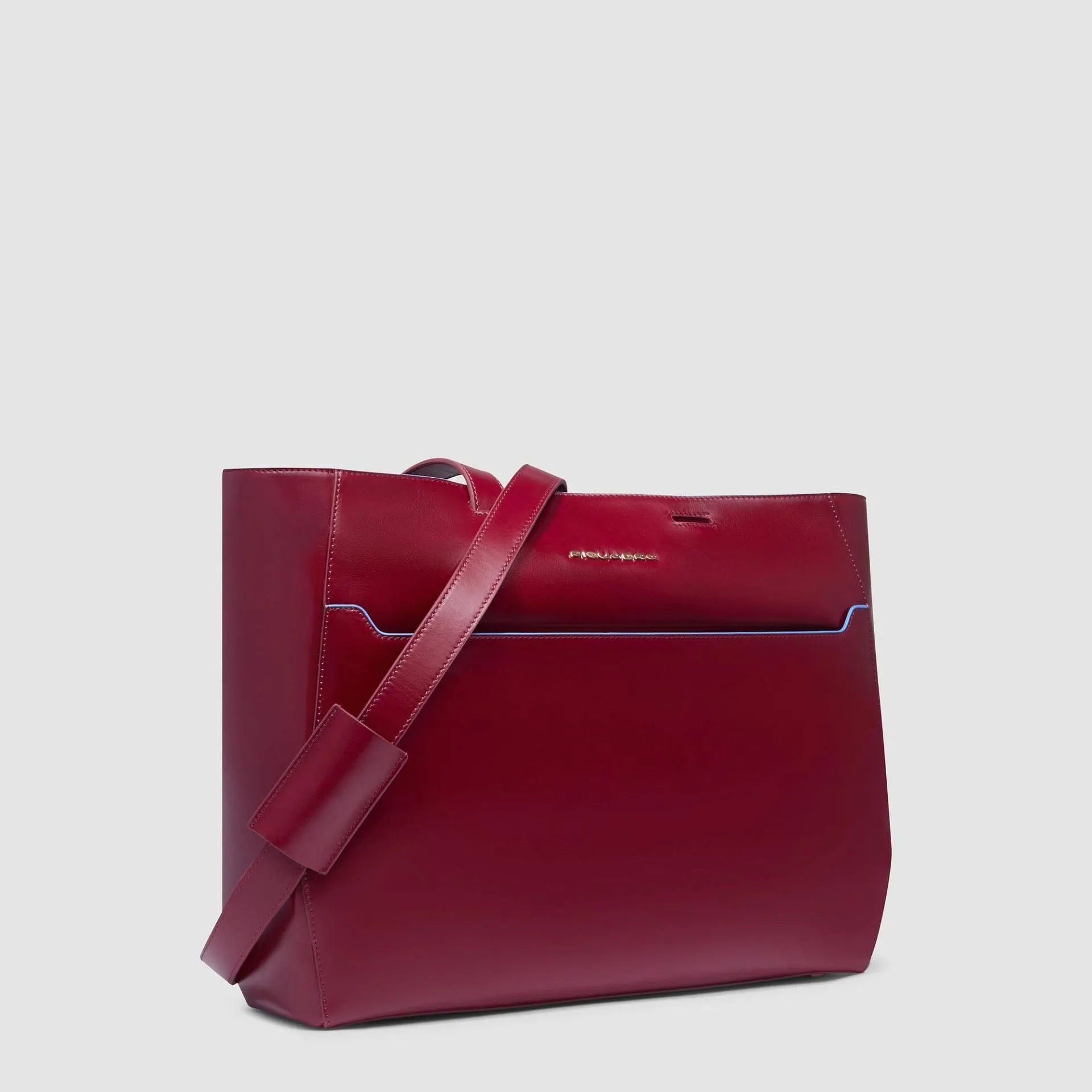 Женская кожаная сумка-тоут для ноутбука 15,6" Piquadro BD6680B2/R, красныйphoto6