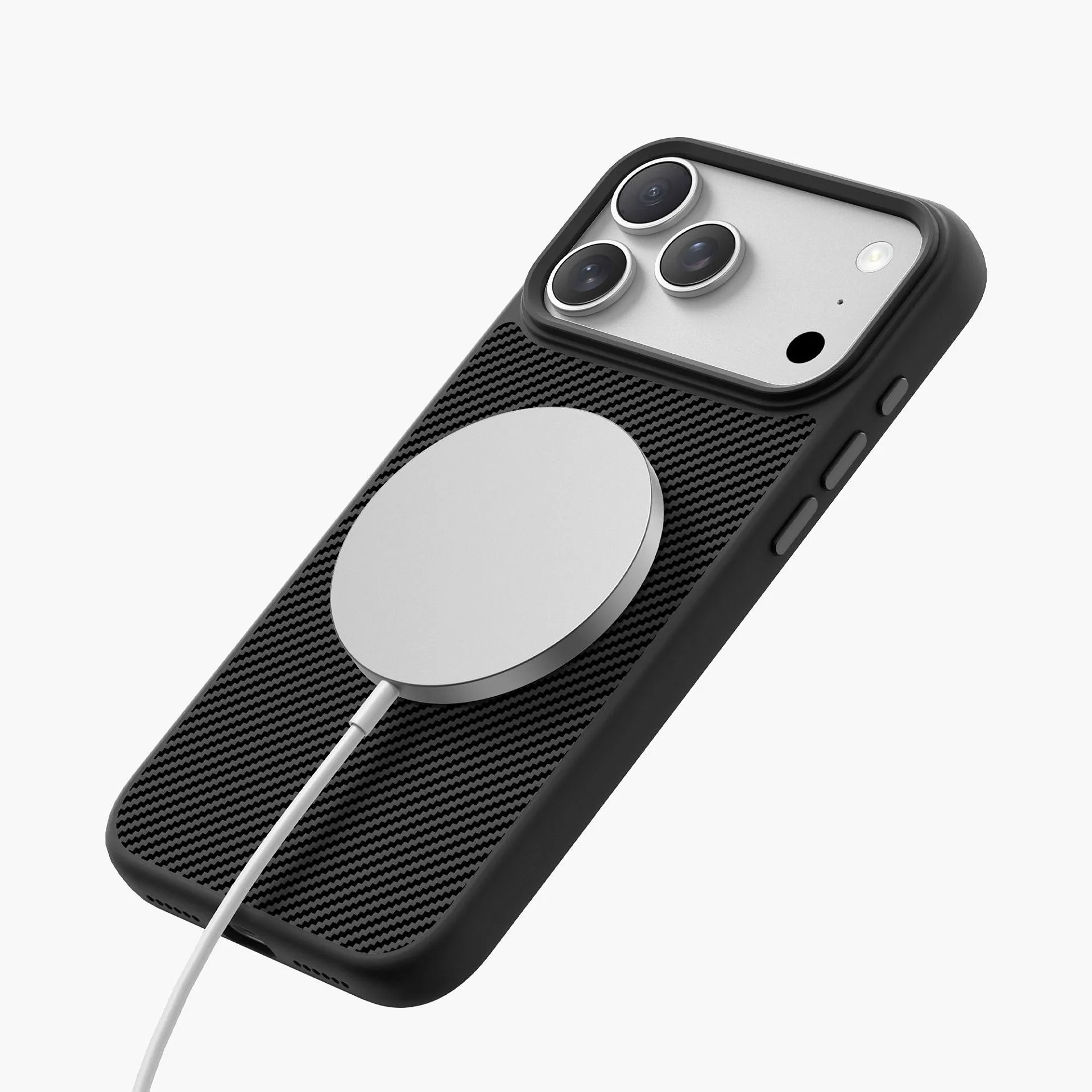 Чехол защитный KEEPHONE KEVLAR COMBAT для iPhone 17 Pro / iPhone 18 Pro, черныйphoto1