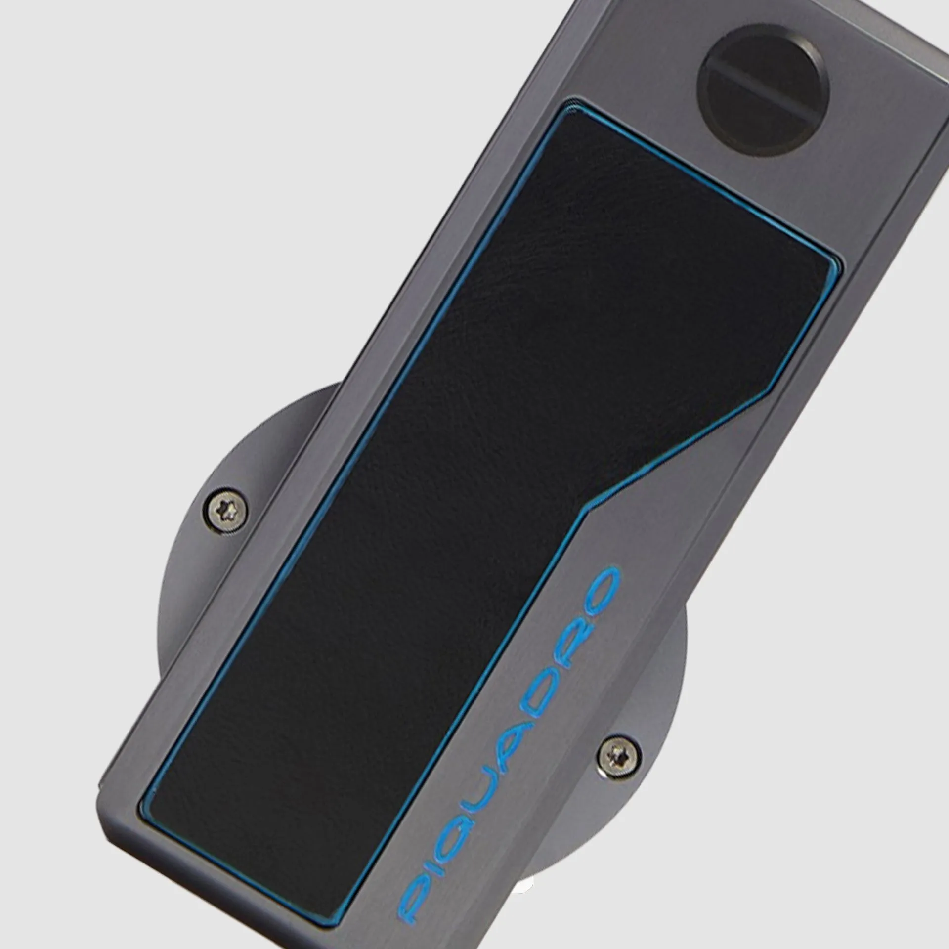Брелок из кожи и алюминия с отсеком под AirTag Piquadro PC7253B2/N, чёрныйphoto2