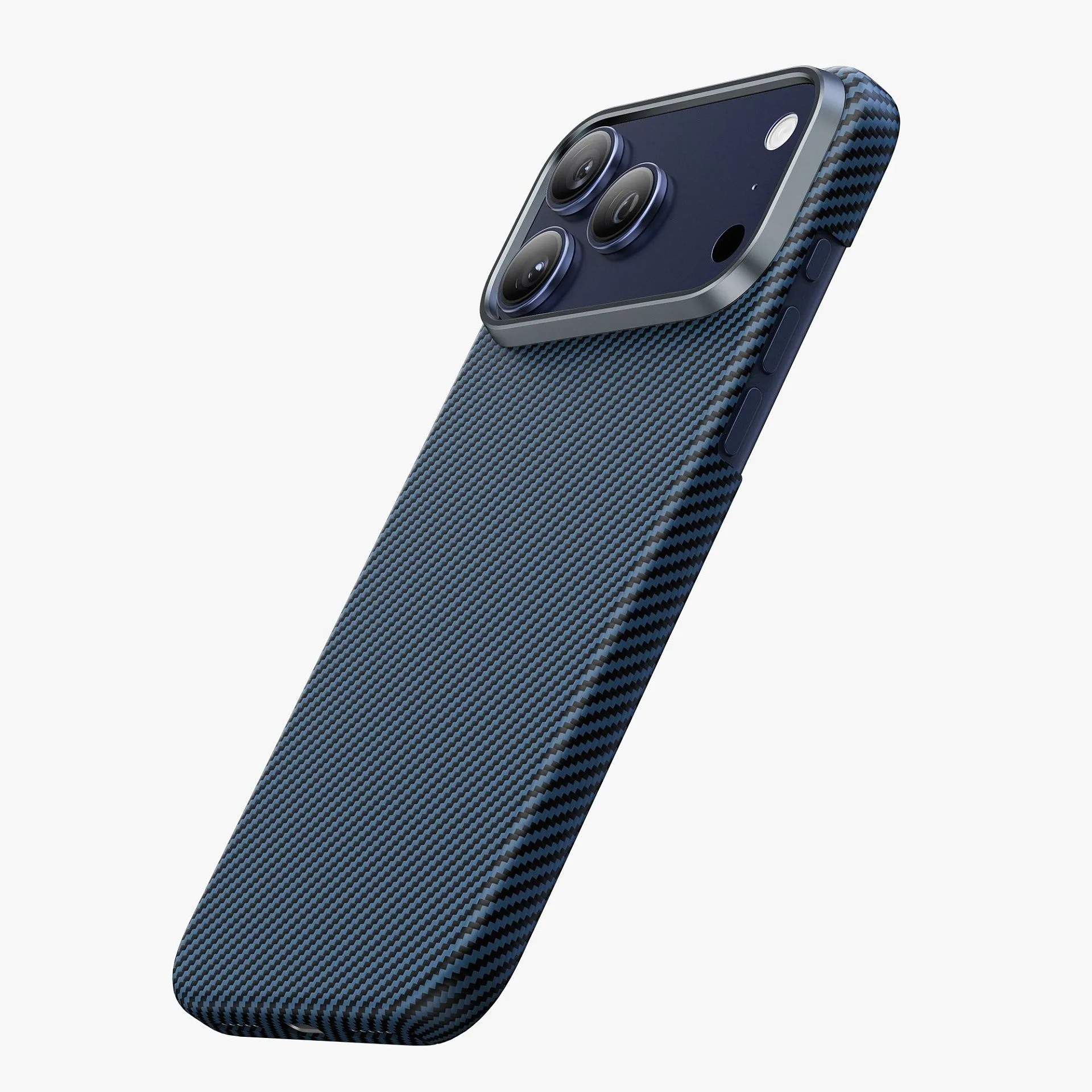 Чехол защитный KEEPHONE KEVLAR SWEDEN для iPhone 17 Pro / iPhone 18 Pro, черныйphoto1