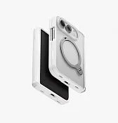 Чехол UNIQ Veren X для iPhone Duo, серый (chalk frost)