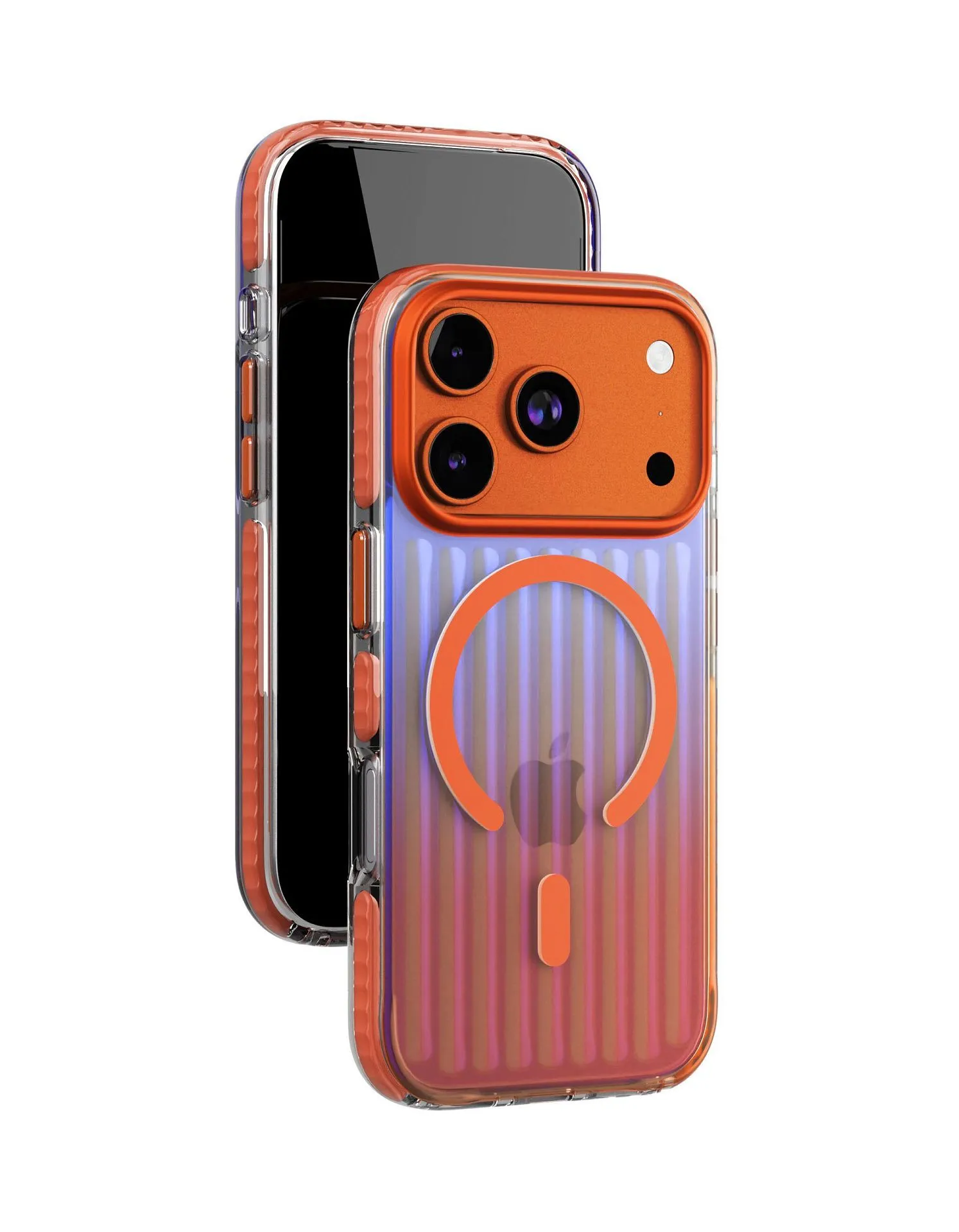 Чехол защитный VLP Pulse Case с MagSafe для iPhone 17 Pro, оранжевыйphoto3