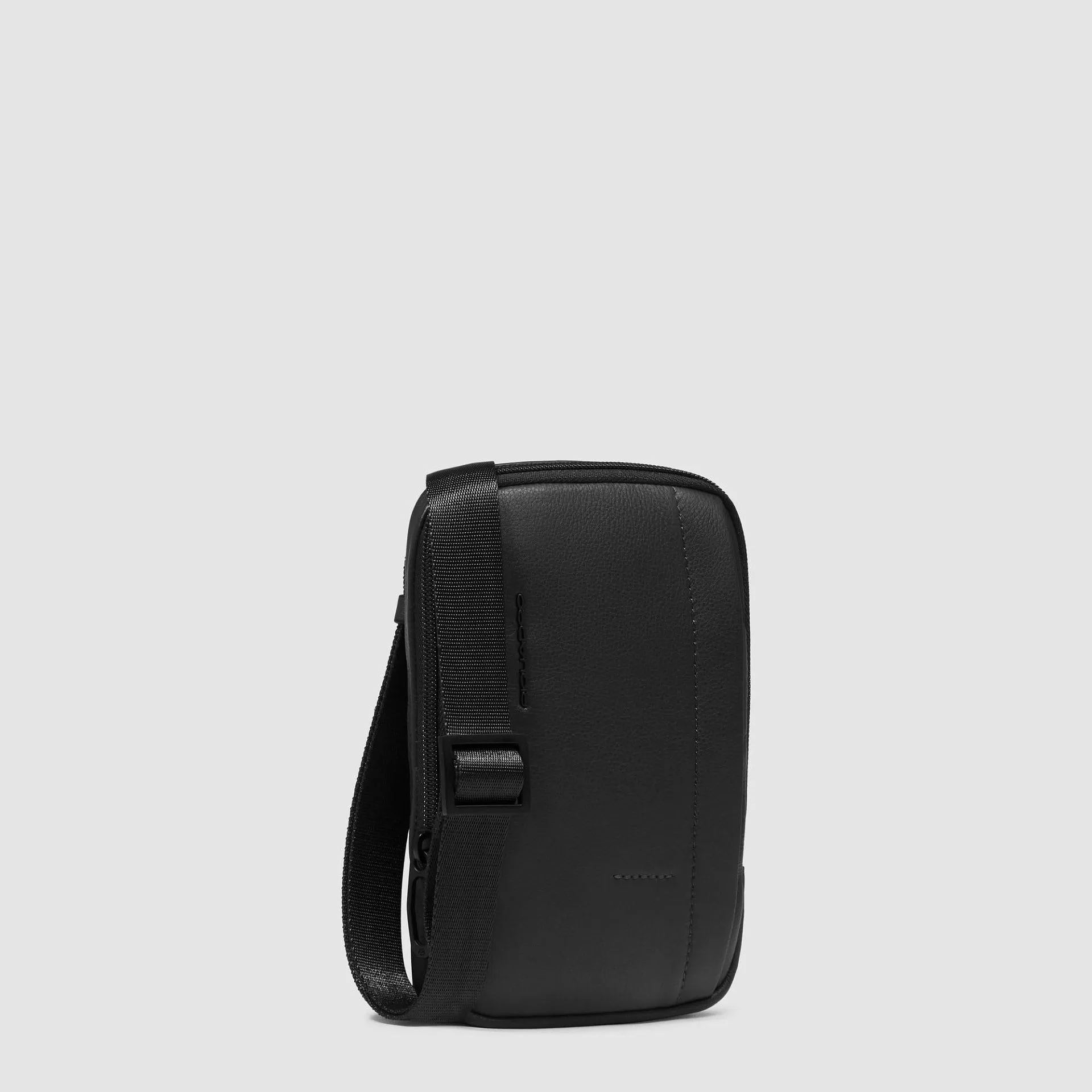Кожаная сумка на шею для телефона с защитой RFID Piquadro AC6847W137R/N, чёрныйphoto1