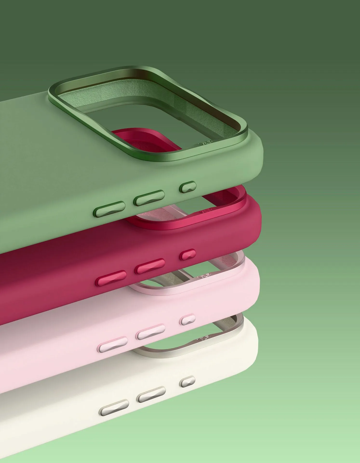 Чехол защитный VLP Aster Pro Case с MagSafe для iPhone 18 Pro Max, зеленыйphoto4