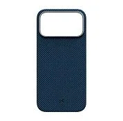 Magssory Aramid Frame Case for iPhone 17 Pro Max Pixel Blue