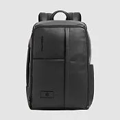 Кожаный рюкзак для ноутбука 15,6" с RFID-защитой Piquadro CA7162W137/N, чёрный