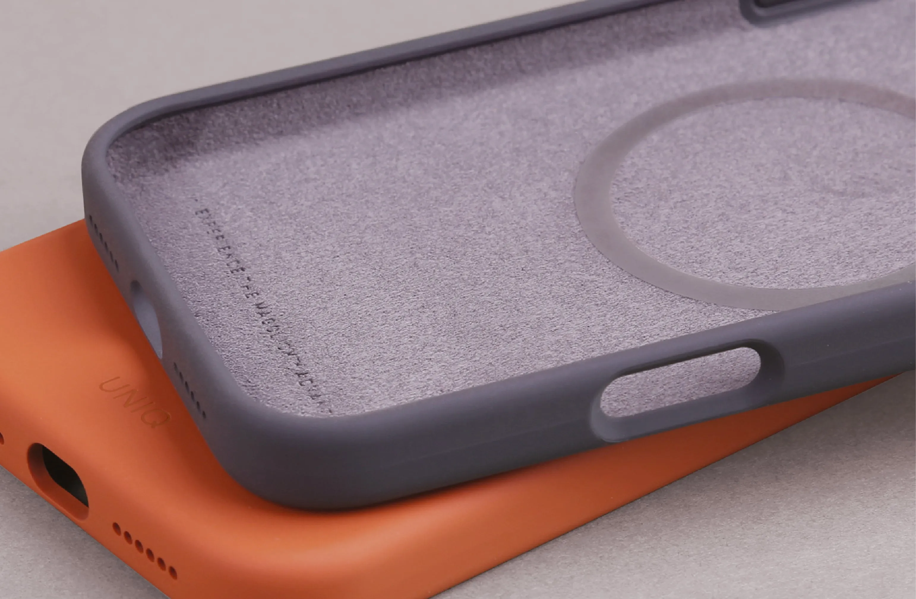 Чехол UNIQ Lino для iPhone Air, розовый (Blush Pink)
