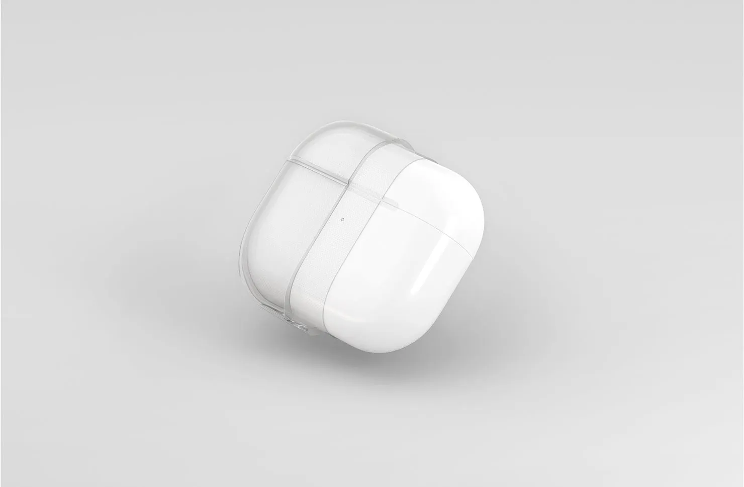 Чехол UNIQ Glase Pro для AirPods 4 / AirPods 5, прозрачный (Crystal Clear)