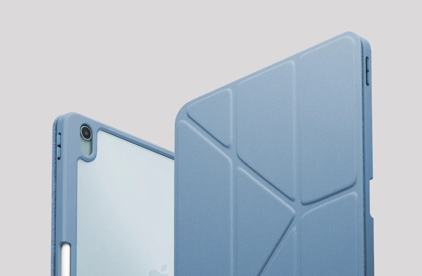 Чехол UNIQ Moven для iPad Air 11" (M2-M4), синий (stoneblue)