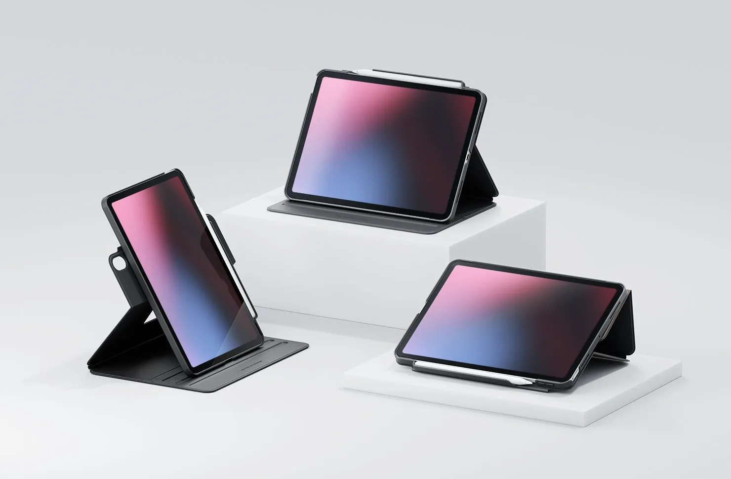 Чехол UNIQ Rovus для iPad (A16/10th Gen), серый (flint grey)