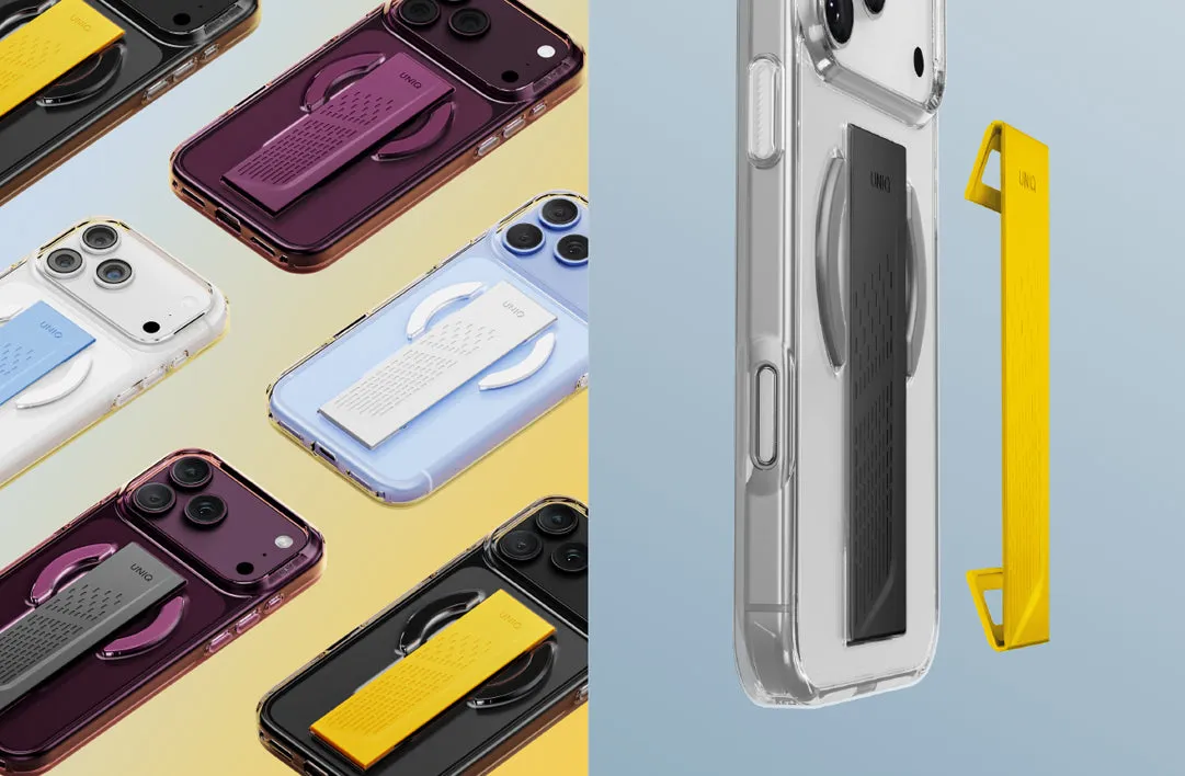 Чехол UNIQ Heldro Air для iPhone 18 Pro, прозрачный (clear)