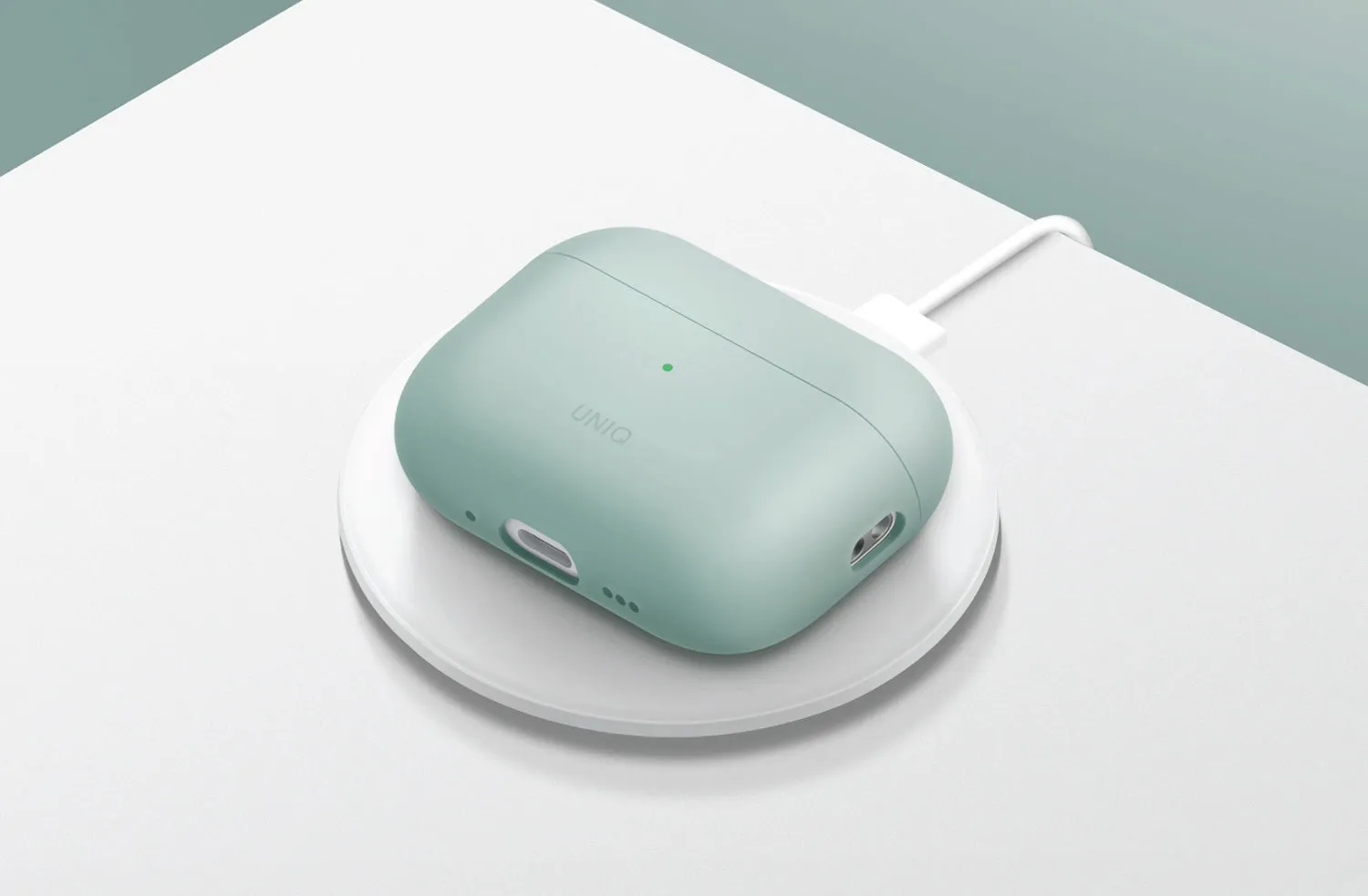 Чехол UNIQ Lino для AirPods Pro (3rd Gen), серый (Gray)