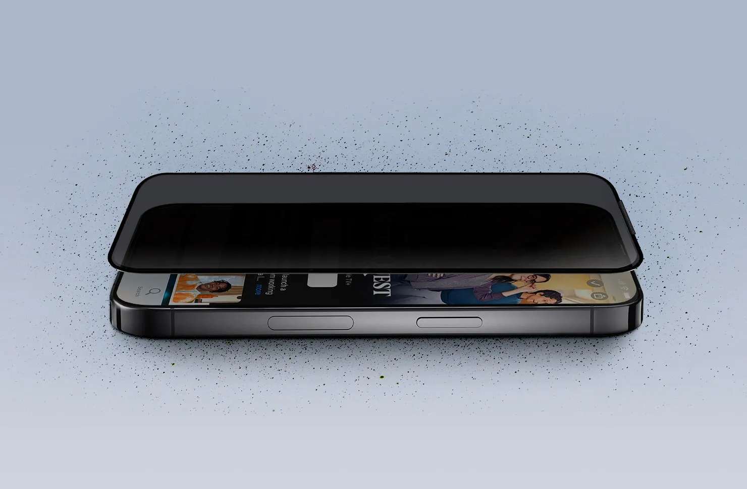 Защитное стекло UNIQ Optix Covex™ 2-Way Privacy для iPhone 16 Pro Max