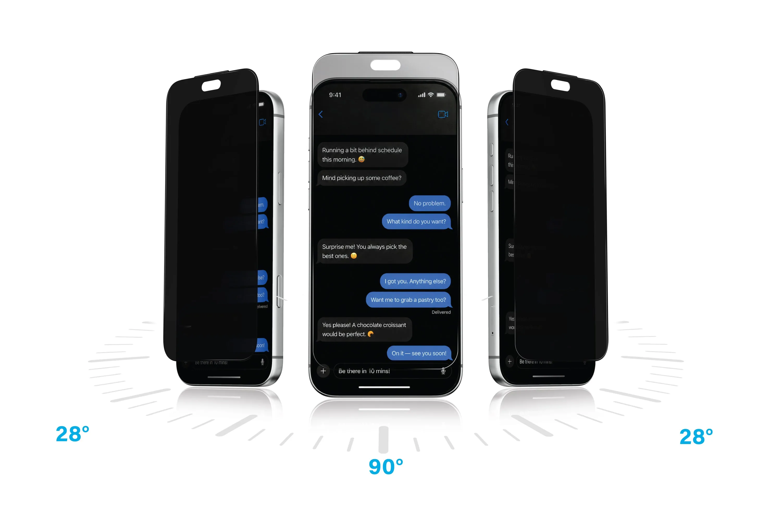 Защитное стекло UNIQ Optix Covex™ Privacy для iPhone 18 Pro Max