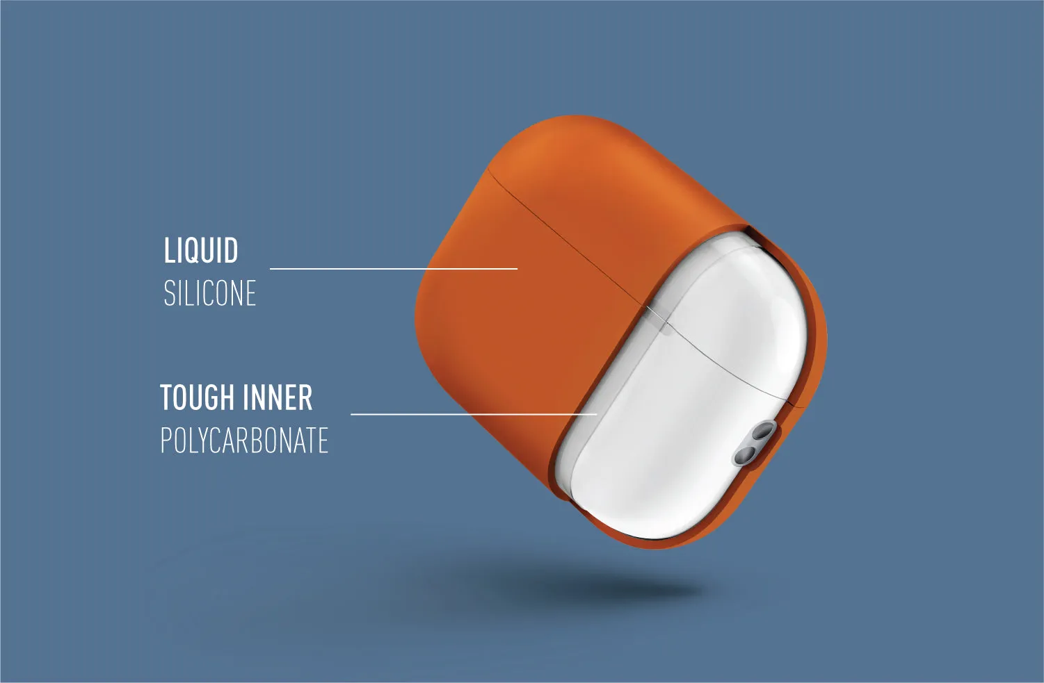 Чехол UNIQ Lino для AirPods Pro (3rd Gen), серый (Gray)