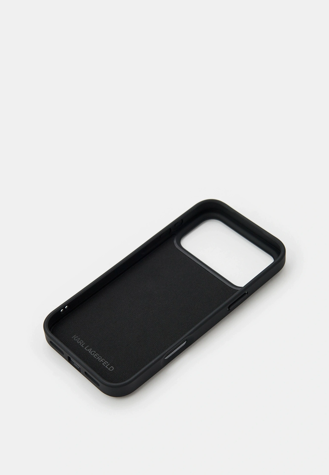 Чехол Karl Lagerfeld iPhone 17 Pro Max, Черный, 3D Rubber с объемными элементамиphoto2