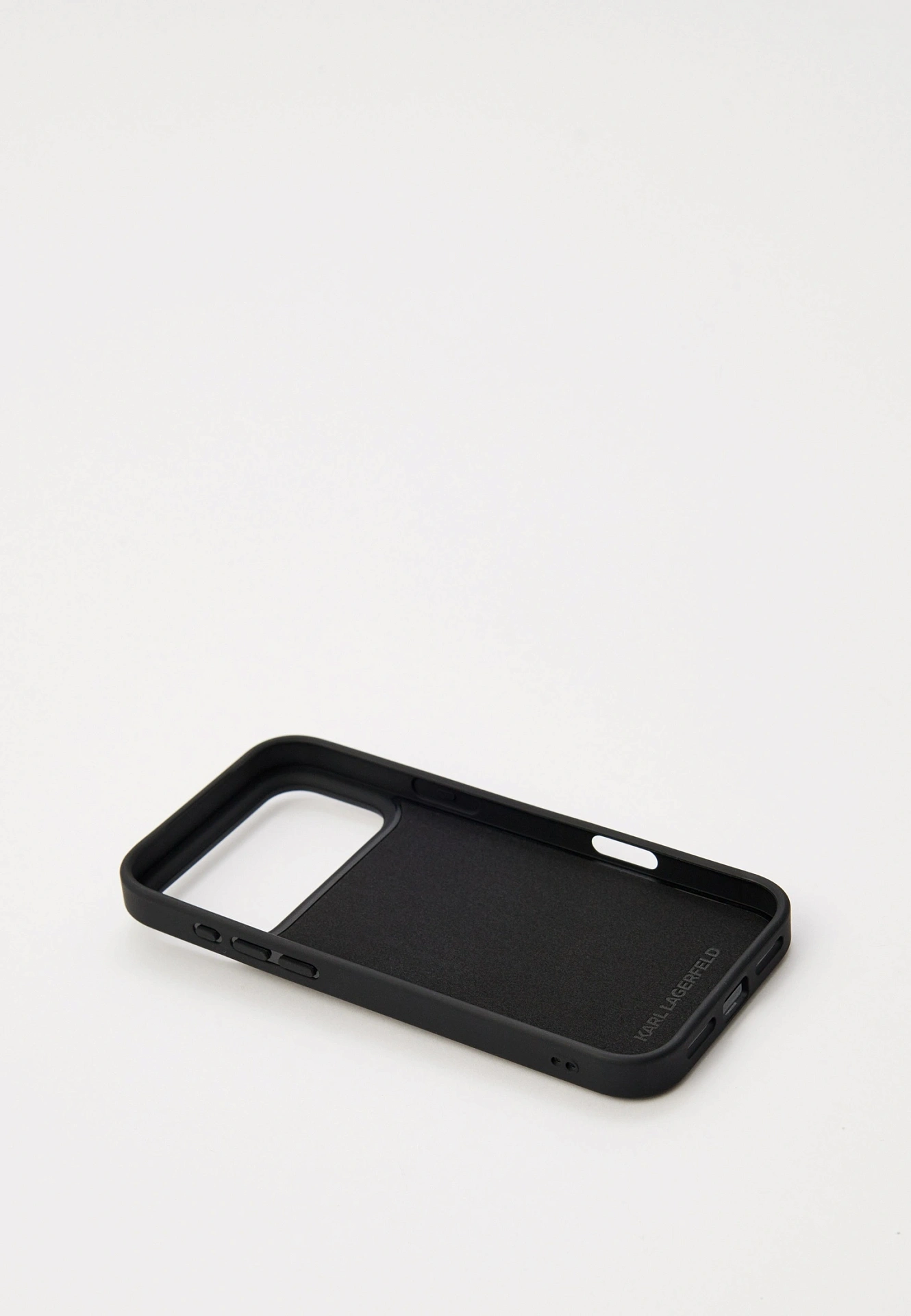 Чехол Karl Lagerfeld для iPhone 17 Pro Max, Черный, 3D Rubber с объемными элементамиphoto1