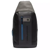 Однолямочный рюкзак Piquadro Urban CA6540UB00/NGR, серый / синий