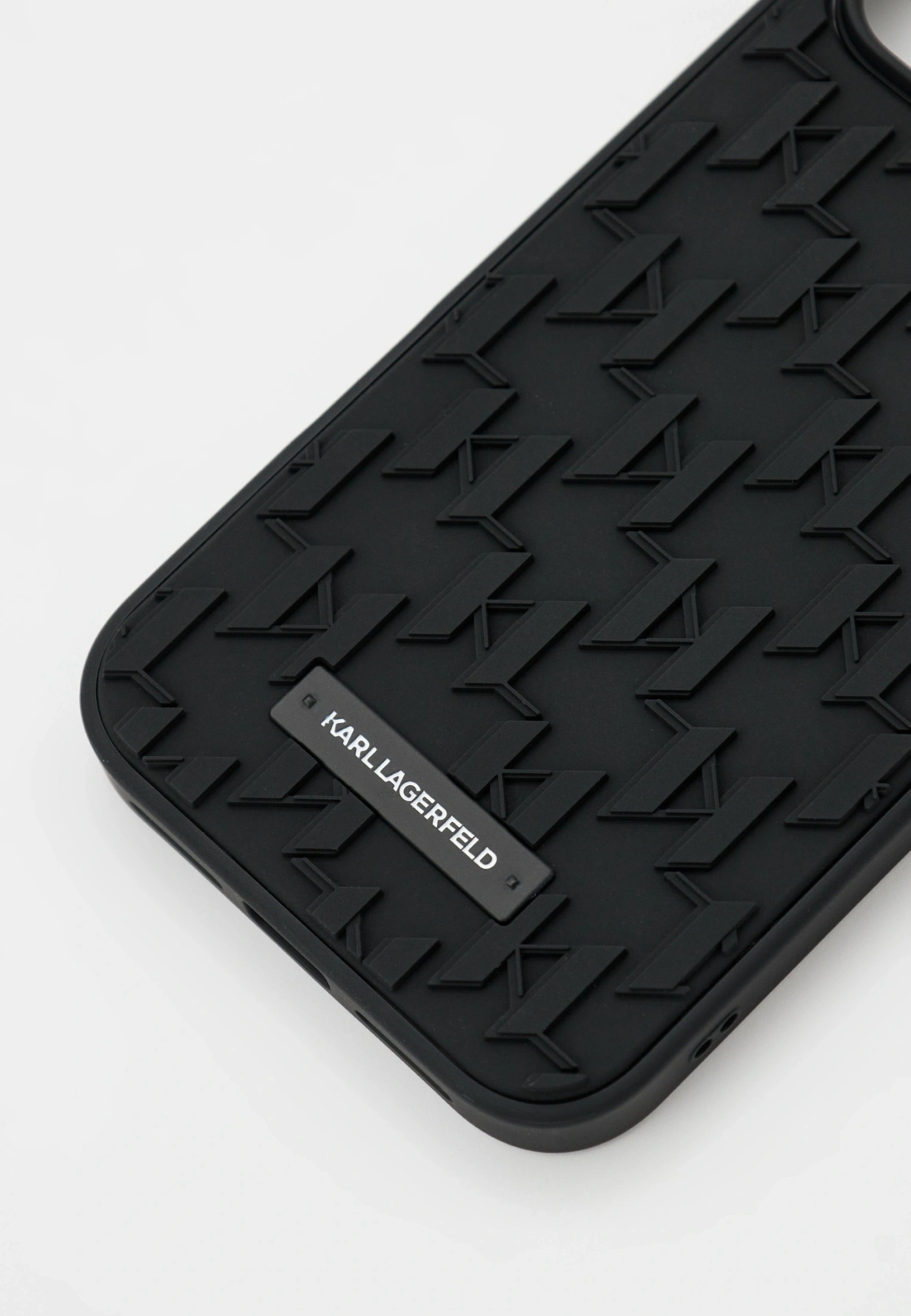 Чехол Karl Lagerfeld iPhone 17 Pro Max, Черный, 3D Rubber с объемными элементамиphoto1